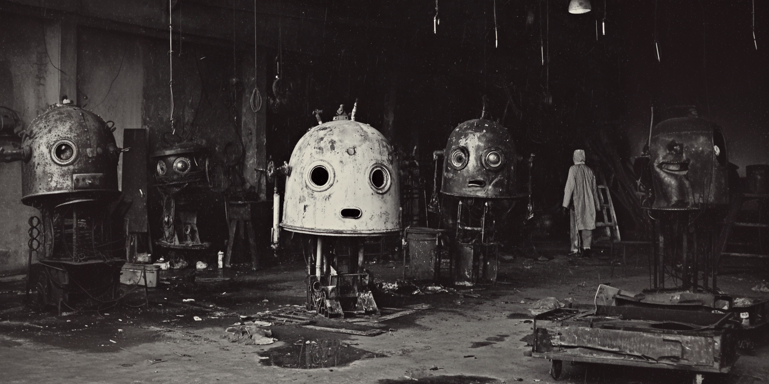 In the Work — AI-generated artwork